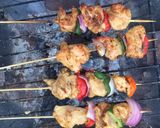 A picture of step 3 of Chicken kebab.