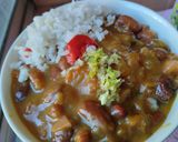 Foto del paso 7 de la receta: Frijoles🍚caseros🍱con papa y salchichón🍛🥓🍲