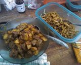 Foto langkah ke 5 dari resep Sambal goreng ketang dan pelo ati #5resepterbaruku.