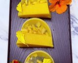 A picture of step 9 of Tropical Jackfruit agar-agar pudding.