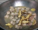 A picture of step 2 of Bak Choy With Pork Belly In Dang Gui Sauces.
