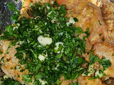 Albóndigas de pollo en salsa de verduras