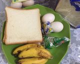 Foto langkah ke 1 dari resep Puding roti kukus Mpasi~snack time (10m+).