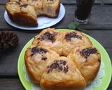 Foto langkah ke 15 dari resep Roti Sobek Coklat Keju Tanpa Ulen Tanpa Oven Pakai Minyak Goreng.