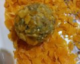 A picture of step 3 of Quick Crispy beans ball - fried party starter.