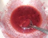 A picture of step 2 of Upside-down plum cake.