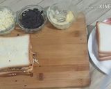 A picture of step 7 of Mumbai Style Cheese Chocolate Sandwich//Quick Grilled Chocolate.