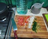 Foto del paso 2 de la receta: Berenjenas rellenas con queso magro!!