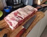 Foto del paso 1 de la receta: Asado de Tira ventana ahumado
