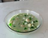 A picture of step 6 of Buko Pandan Dessert.