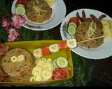 Foto langkah ke 7 dari resep Nasi Goreng Bekal Sekolah.