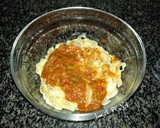 Foto del paso 9 de la receta: Nidos de pasta con salsa..personal
