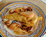 Foto del paso 9 de la receta: Colitas de rape con langostinos y almejas