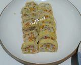 Foto langkah ke 5 dari resep Rollade Tahu Sayur ala keke.