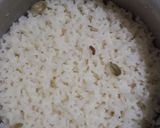 A picture of step 2 of Kalkandu pongal/ kalkandu sadam.