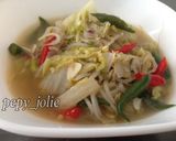 Foto langkah ke 3 dari resep Tumis sawi putih taoge.