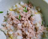 Hình bước làm 5 của món Cơm khoai lang-đậu gà- sốt thịt băm hành lá
