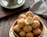 Gambar langkah 4 resipi Donat Bola-bola 3 Bahan.