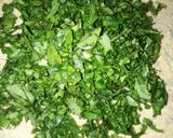 A picture of step 4 of Methi ka Mathi.
