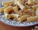 Foto del paso 3 de la receta Rigatoni con nueces y queso gorgonzola