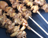 Foto langkah ke 7 dari resep Sate Jamur Tiram Telur Puyuh.