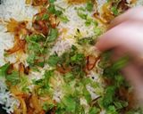 हैदराबादी बिरयानी (Hyderabadi biryani recipe in Hindi) रेसिपी चरण 9 फोटो