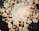 A picture of step 1 of Makhana Rabdi/ Kesari Makhana Rabdi For Navratri Festival 🌼✨.