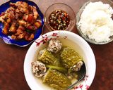 Hình bước làm 4 của món Ba rọi kho keo