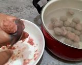 Foto langkah ke 6 dari resep Resep Bakso Sapi Blender Homemade Empuk Kenyal Dan Anti Gagal.