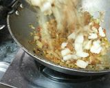 A picture of step 9 of Bread masala.