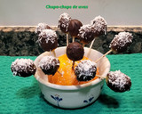 Foto del paso 4 de la receta: Chupa-chups de uvas bañadas de chocolate