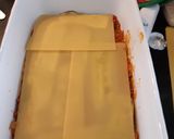 A picture of step 9 of Almu's surprise lasagna.