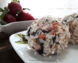 Foto langkah ke 3 dari resep Jumeokbap (nasi kepal ala Korea) #maree.