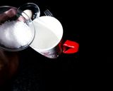 A picture of step 2 of Egg Milk natural remedy for cough and cold.