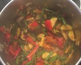 A picture of step 14 of Easy Mango Tofu Red Thai curry.