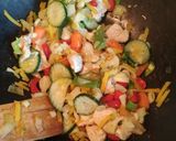 Husi wokos zöldségekkel recept fázis 2 fotója