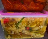 Hình bước làm 7 của món Chân gà sả tắc