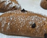 Foto langkah ke 7 dari resep Choco Cheese Sourdough Bread.