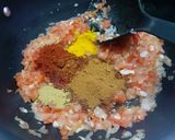 A picture of step 4 of Pav Bhaji.