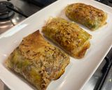 Foto del paso 8 de la receta: Rollitos primavera de repollo en airfryer