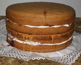 Foto del paso 4 de la receta: Naked Cake (torta de frutos del bosque 🎂)