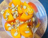 A picture of step 2 of Persimmon’s salad.