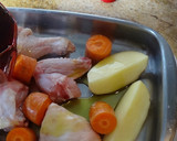 Foto del paso 1 de la receta: Pollo al vino tinto