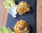 Une image de l'étape 2 de Boulettes de riz au kimchi.