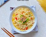 Foto langkah ke 5 dari resep Spaghetti Kuah Susu Pedas.