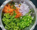 A picture of step 5 of Protein loaded Soya tikki.