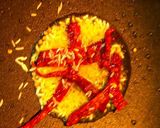 A picture of step 2 of Snakegourd coconut stir fry.