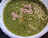 A picture of step 3 of Cucumber coriander drink.
