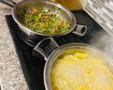 A picture of step 2 of Chicken pasta.