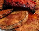 Foto del paso 1 de la receta: BERENJENAS🍆🍆A La Romana, con Chistorra a la Parrilla...!